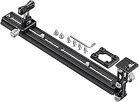 Vista 1 de Leofoto VR-380Kit actualizado 14.961 in Dual Pivot Long Lens Support para Manfrotto/Sachtler Tripod Head