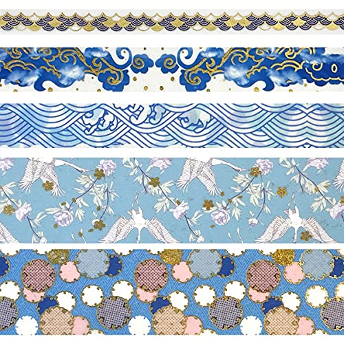 Papier washi doré repositionnable pour corriger et décorer vos carnets sans trace