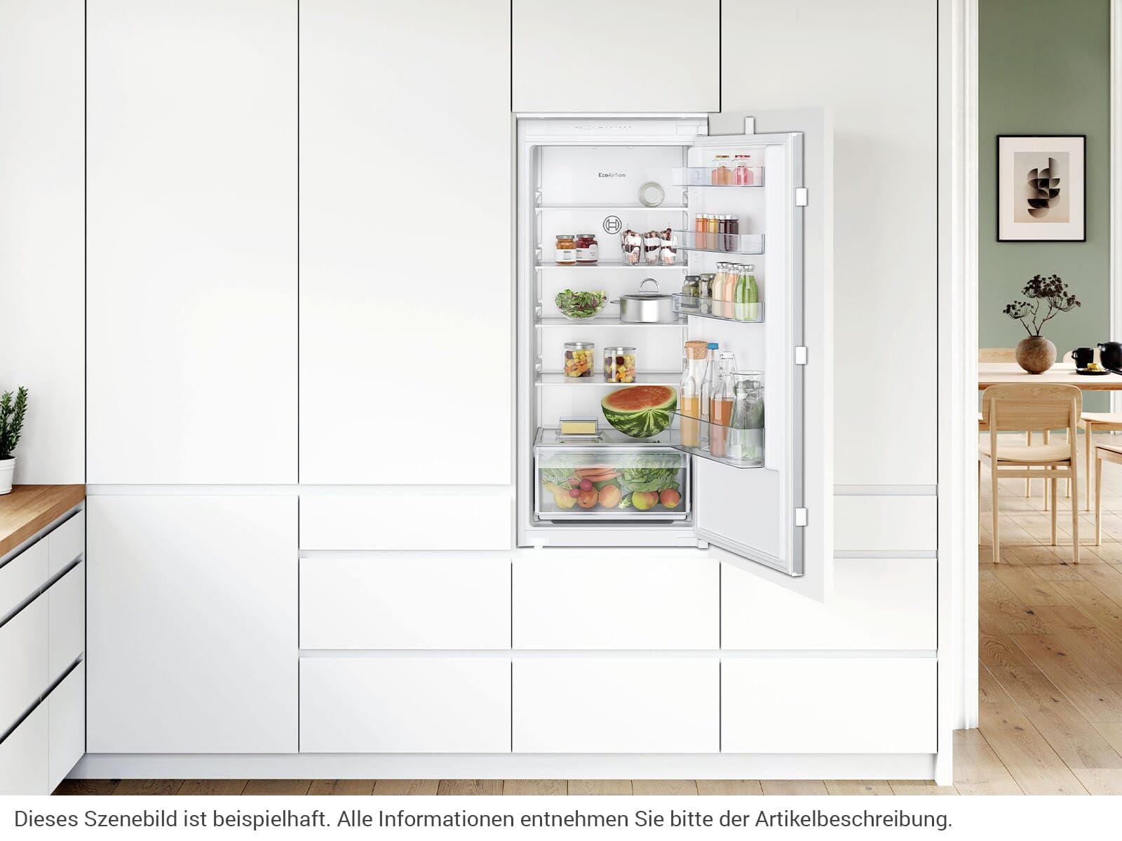 Bosch KIR415SE0 Einbaukühlschrank Schleppscharnier