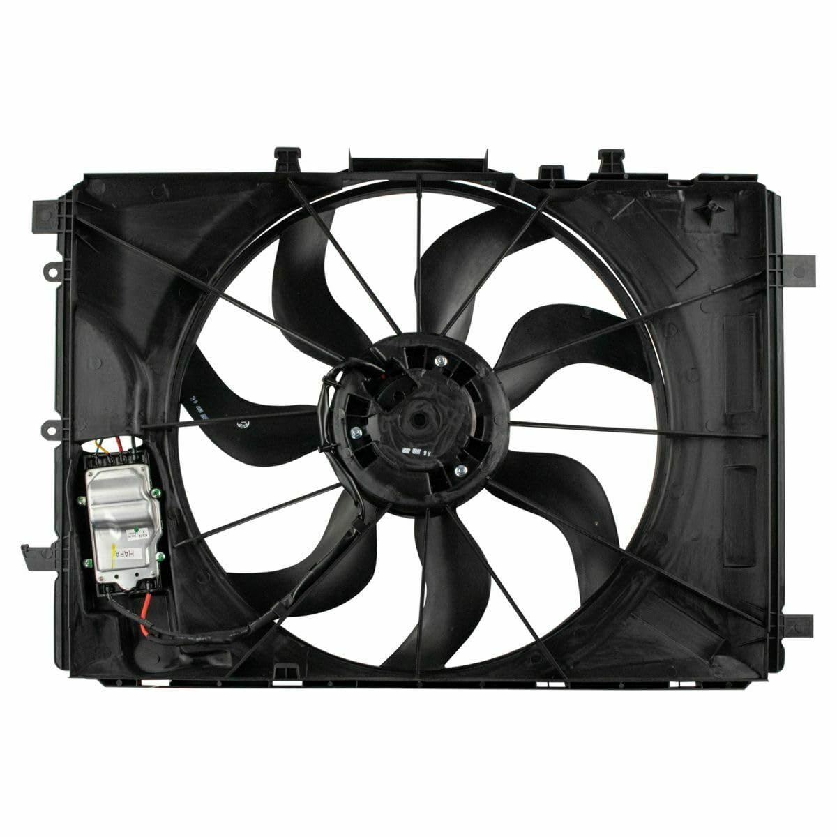 MAPHRWZ Dual Engine Radiator Cooling Fan Assembly for Benz for CLA250 2.0L 2014-2019 for GLA250 2.0L 2015-2018 for SLK250 1.8L 2012-2015,for Infiniti for QX30 2.0L 2017-2018 214815DD0A HVA03370