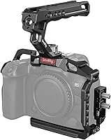 Vista 1 de SmallRig Kit de jaula C R5/R6/R5 para Canon R5/R6/R5 C, kit de mano para cámara con mango superior y abrazadera para cable - 3830