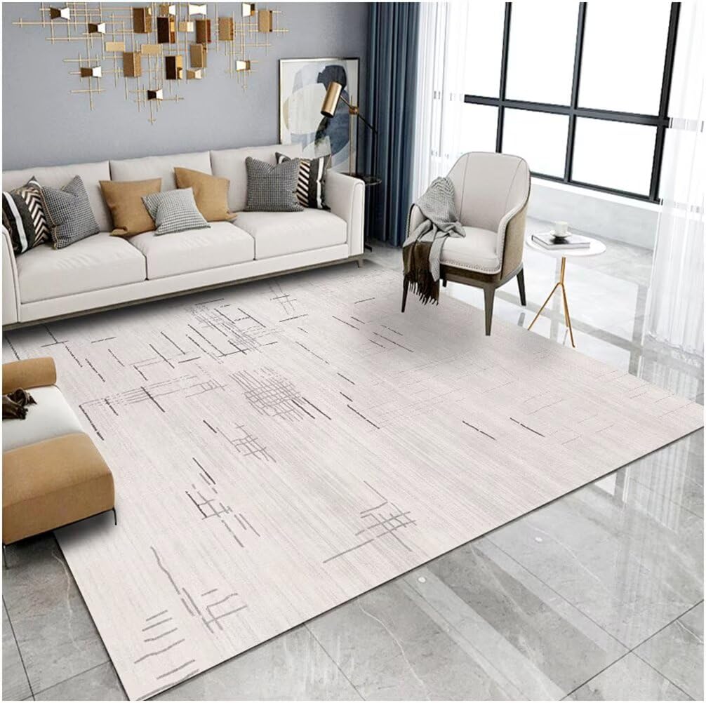 Tapis manga gris 200x250 grand tapis enfant bureau chambre moderne