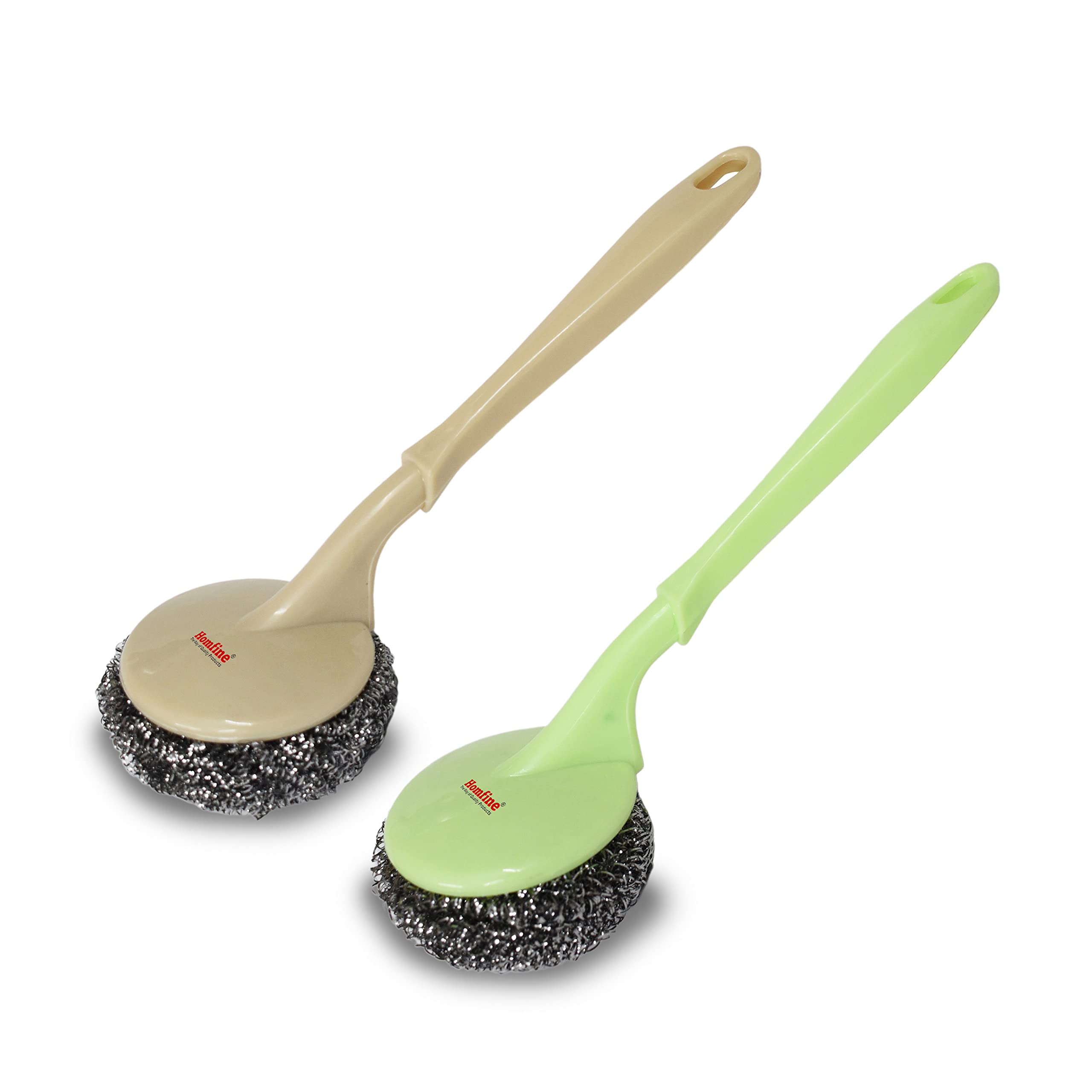 See full amazon price history chart for Homfine Pack of 2Pcs Stainless Steel Scrubber with Handle for Easy Cleaning | Kitchen Utensils, Sink, Floor, Tiles (2Pcs, Colour May Vary, Round) Homfine Pack of 2Pcs Stainless Steel Scrubber with Handle for Easy Cleaning | Kitchen Utensils, Sink, Floor, Tiles (2Pcs, Colour May Vary, Round) (B09RKSVZ7N) Amazon Price History, Amazon Price Tracker