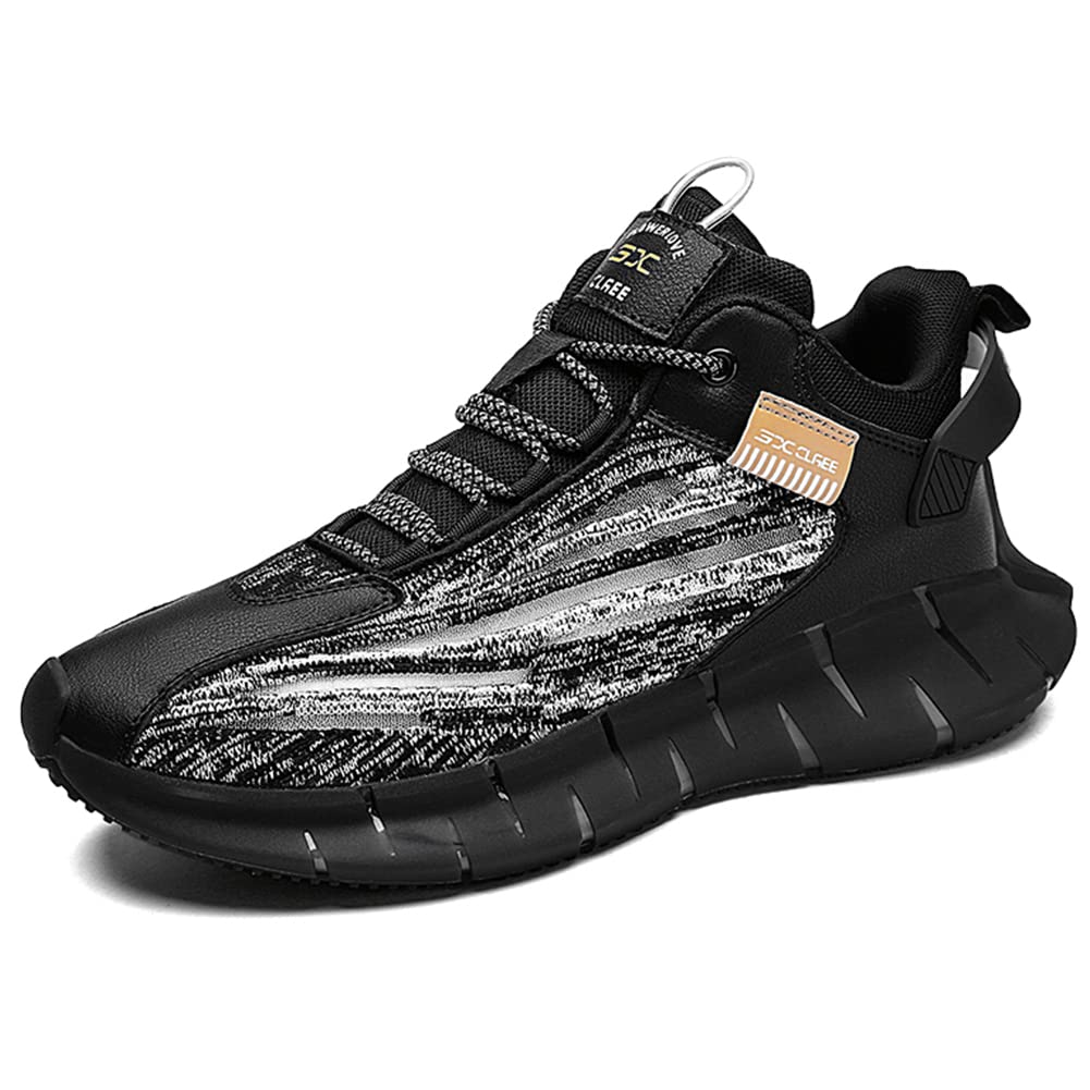 Men Trainers Casual Lightweight Running Sneakers Comfortable Breathable Gym Sports Shoes