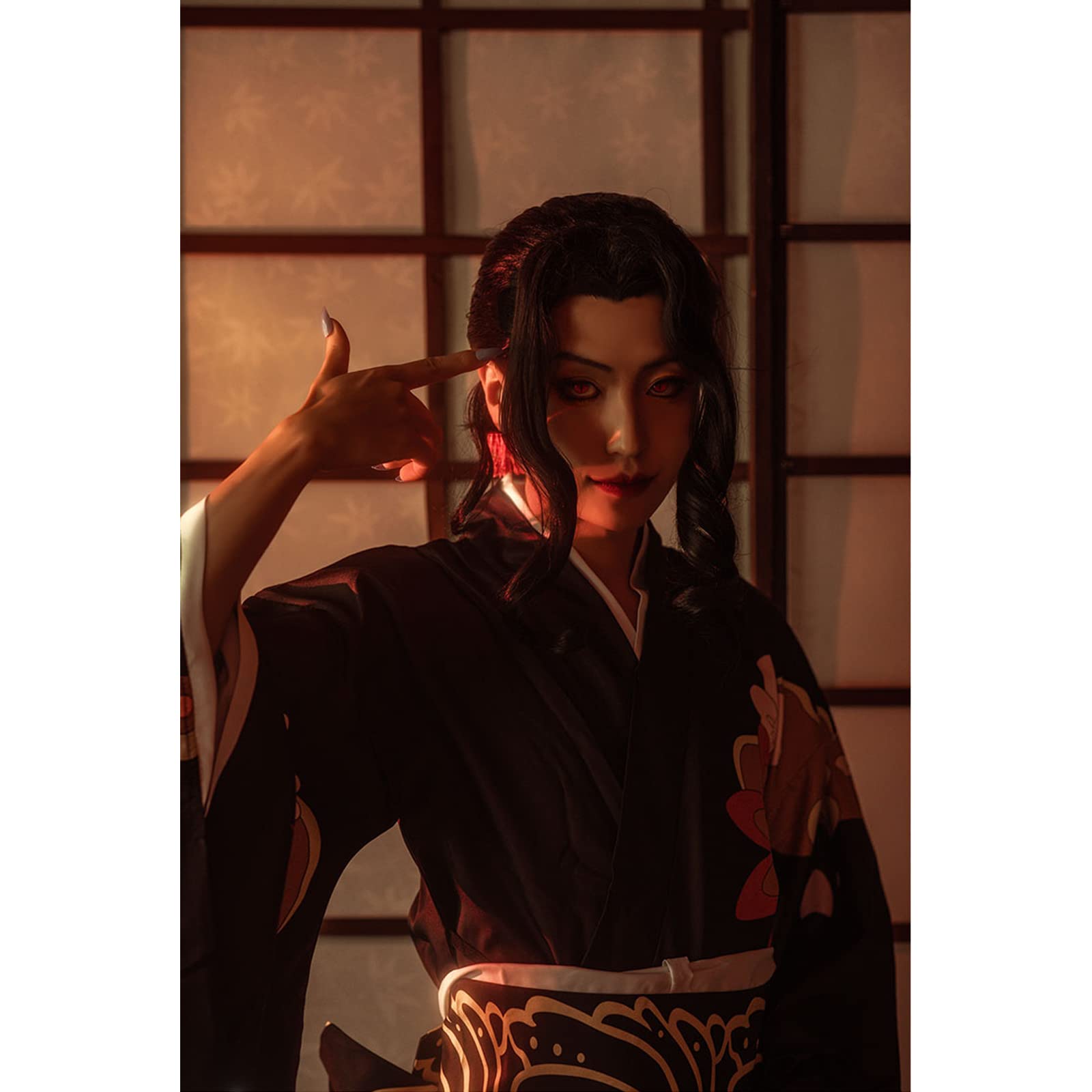 Amazon.co.jp: 鬼舞辻 無惨 きぶつじ むざん コスプレ衣装