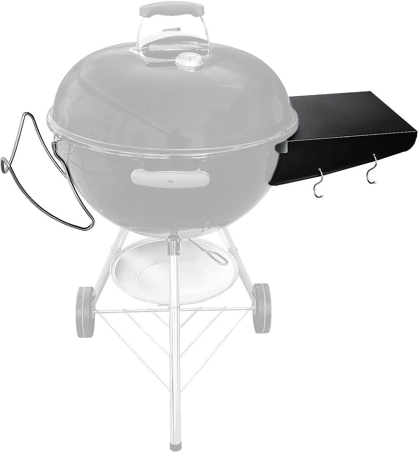 er Grill Tool Holder Steel Fits 18.5" & 22.5" Charcoal