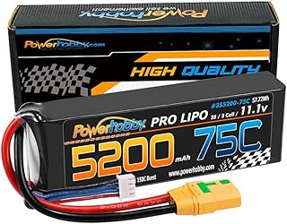 PowerHobby 3S 11.1V 5200mAh 75C Lipo Battery w XT90 Connector Fits : Arrma Kraton Nero Tyhpon Senton Tailon OUTCAST FAZON