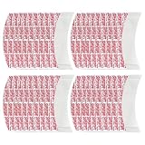 ISSANG Klebeband für Perücken, 40 Stück Wasserdichtes Wig Glue Tape Doppelseitiges Klebeband, für Perücken Kleber Band Extra Stark Perückenklebeband zum Fixieren von Perücken