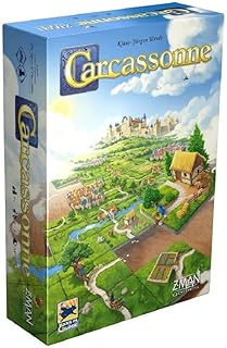 Carcassonne Board Game (BASE GAME) | Board Game for Adults and Family | Strategy Board Game | Medieval Adventure Board Game | Ages 7 and up | 2-5 Players | Made by Z-Man Games