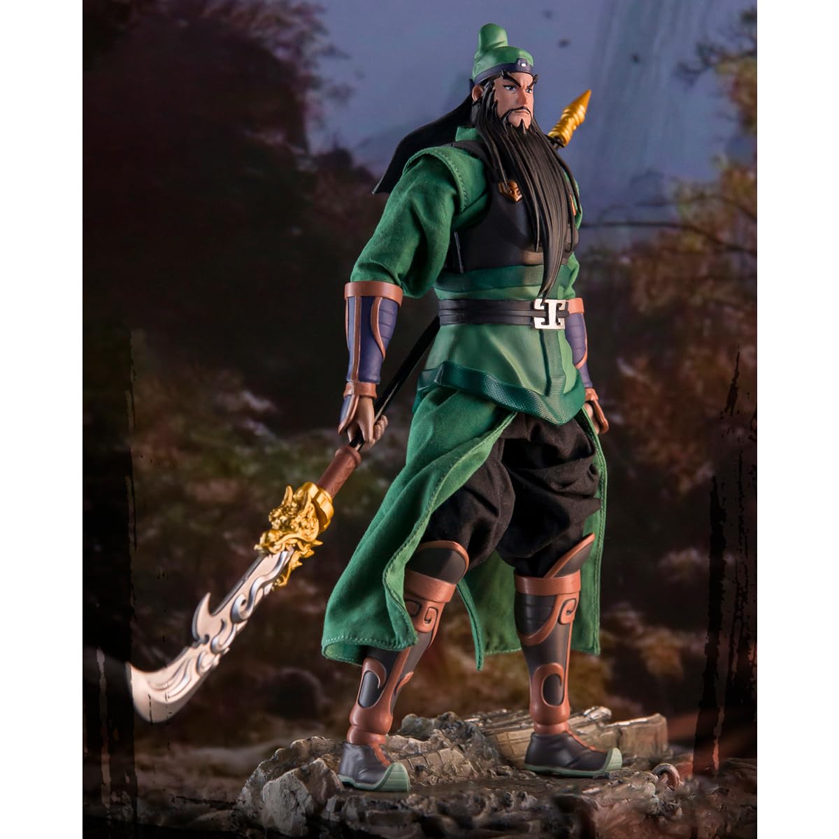 Amazon.co.jp: HiPlay 玩朝玩具 1/12 三国志演義 第8弾 関羽 可動