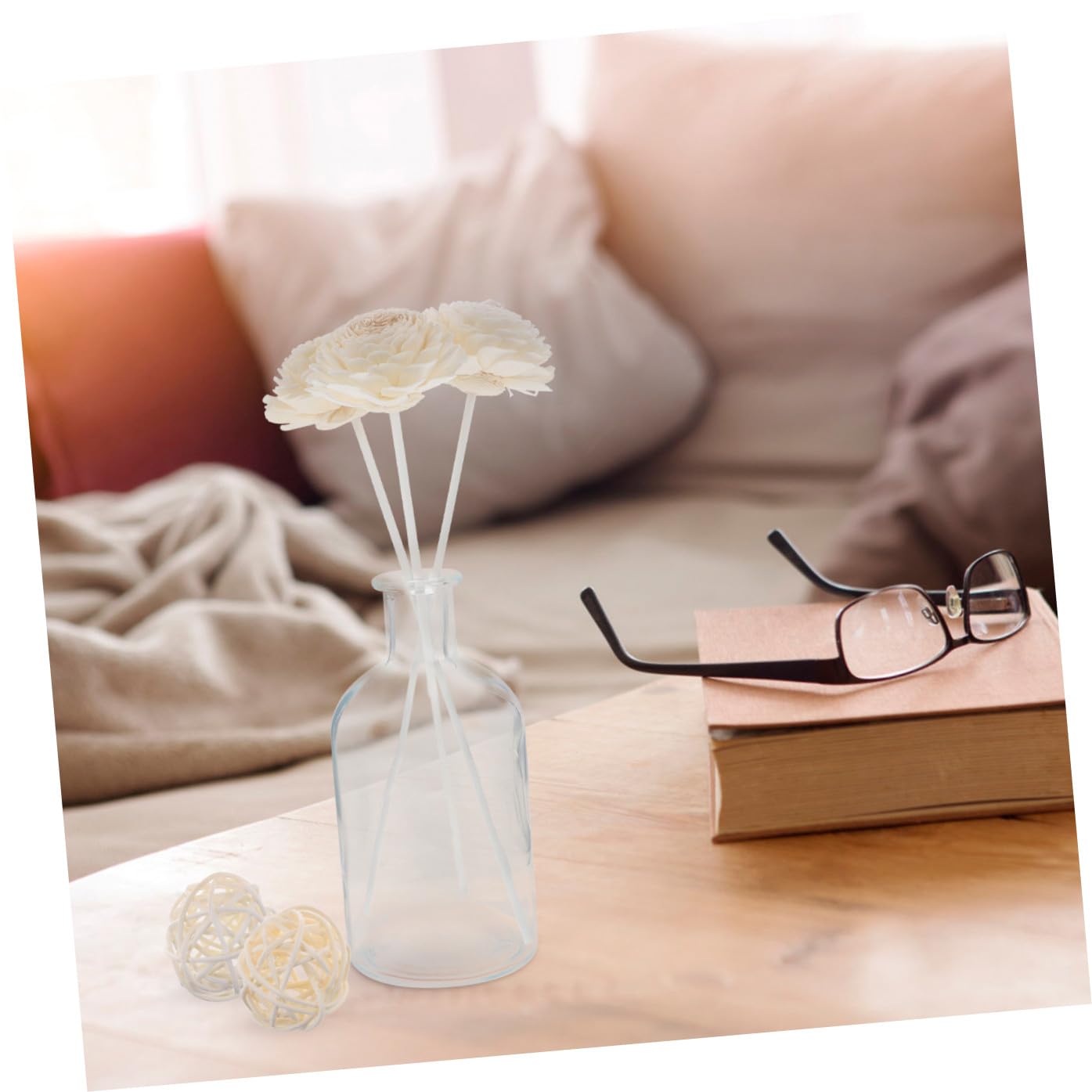 GLEAVI 4 Scatole Diffusore Accessori per Oli Essenziali e Ufficio Facili da Usare Riporr Alta per Viaggi e Relax