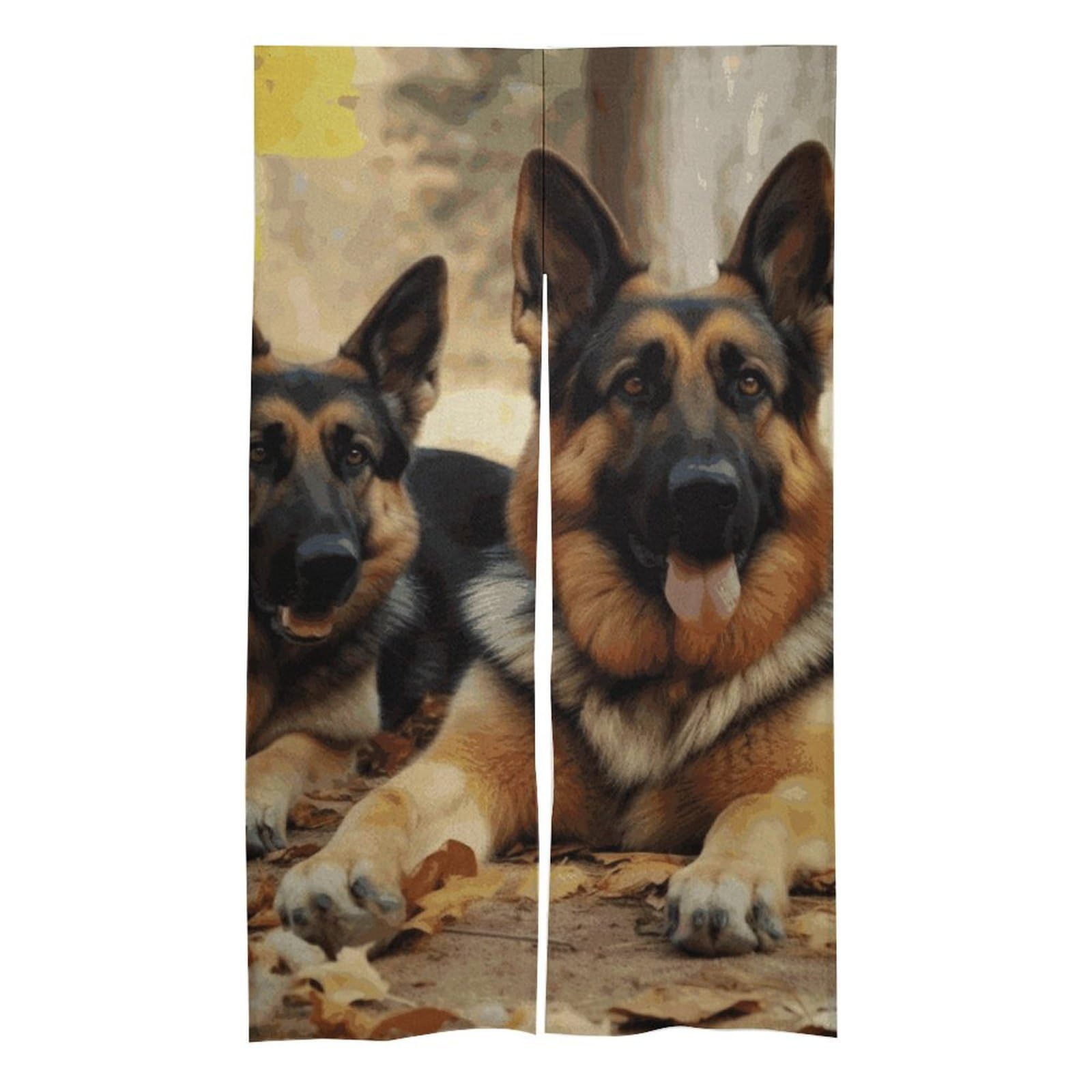 Rideau occultant pour porte de salon en tissu thermique occultant de 145x43 cm