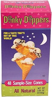 Dinky Dippers Miniature Ice Cream Cones Mini Child-Size 48ct, 1.95 Ounce - coolthings.us