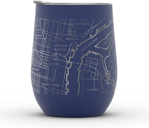 Vista 519 de Well Told Lexington Kentucky Map - Vaso de vino aislado con grabado de mapa de Kentucky, taza de acero inoxidable grabada (12 onzas, verde domingo)