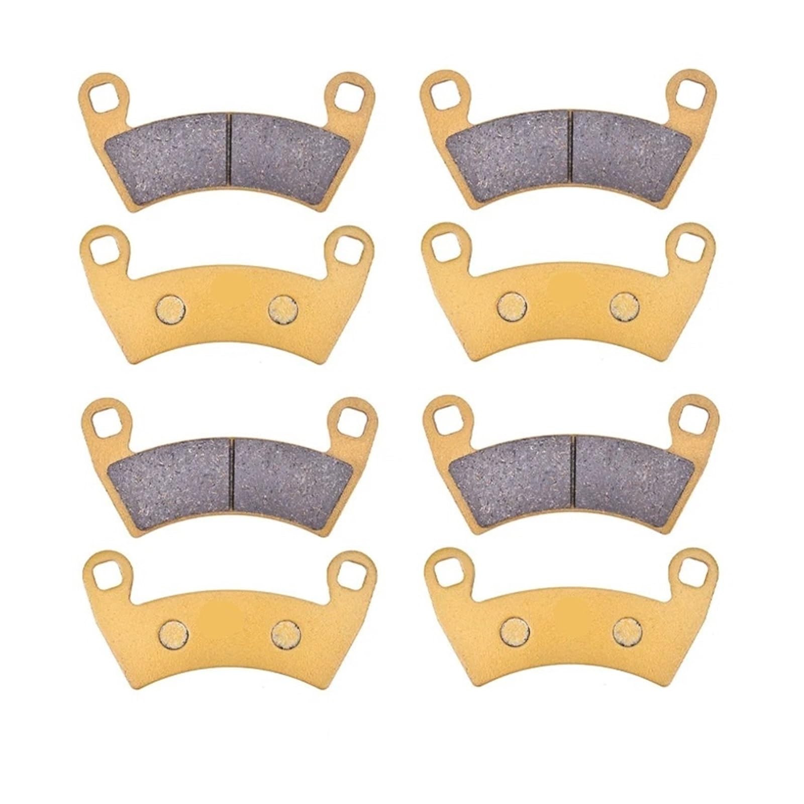 Juego Pastillas Moto para Polaris para RZR XP 1000 EPS 2014-2023 4 Excepto Edición Premium OEM 1911228 1912508 2205949 2208933 2203747 Juego De Pastillas Freno Cerámica