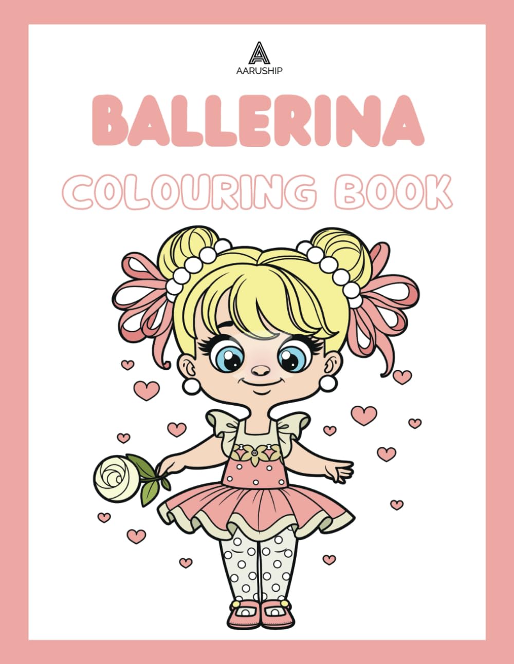 Ballerina: Colouring Book for Children: Ages 2-6
