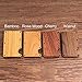 KEMEILA Custom Fashion Wooden Wallet Money Clip, Mens Credit Card Holder, Wallets for Men, Personalized Engraved Money Clip for Dad Husband Men, Groomsmen Gift for Him, Bamboo/Rose Wood/Cherry/Walnut,