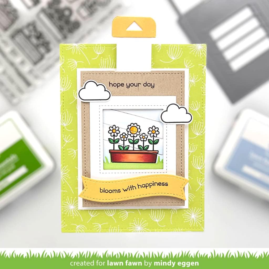 Lawn Fawn LF2768 Garden Before 'N Afters Clear Stamp Set