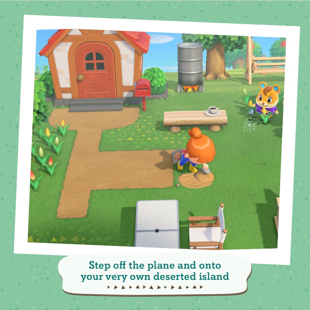 Nintendo Switch Turquoise: Timmy & Tommy's Edition+ Animal Crossing: New Horizons pre-installed Switch Online 12 Month Subscription Redemption Code