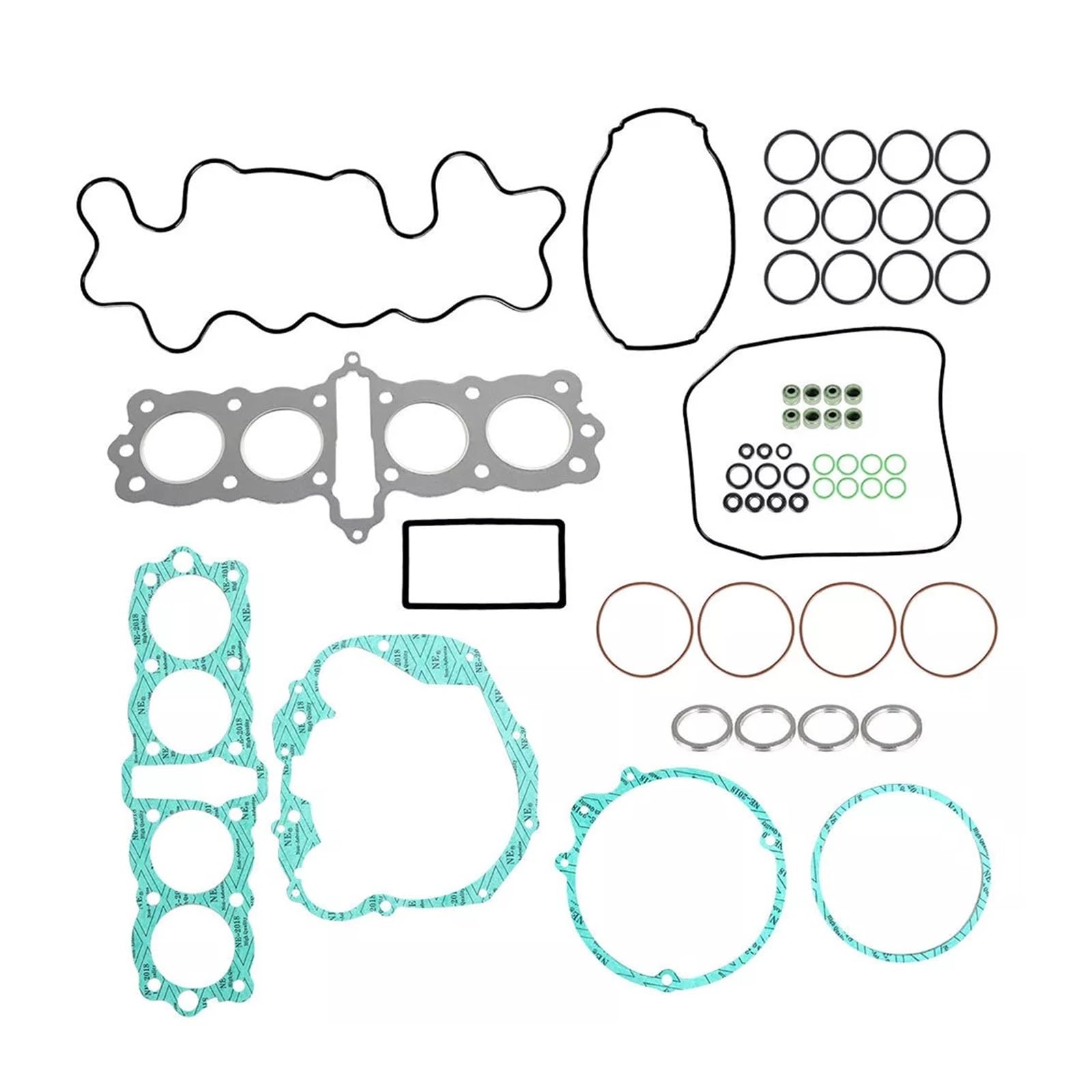 JHWYGMD Accessories For Honda 75-77 CB550F 74-78 CB550K CB550 Four Cylinder Engine Gasket Kit Set Replace