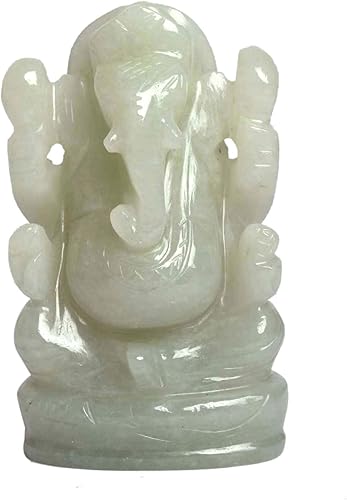 GEMHUB Ídolo de Ganesha para la felicidad, figura de Ganesha para la buena fortuna, estatua de serpiente para decoración del hogar aproximadamente