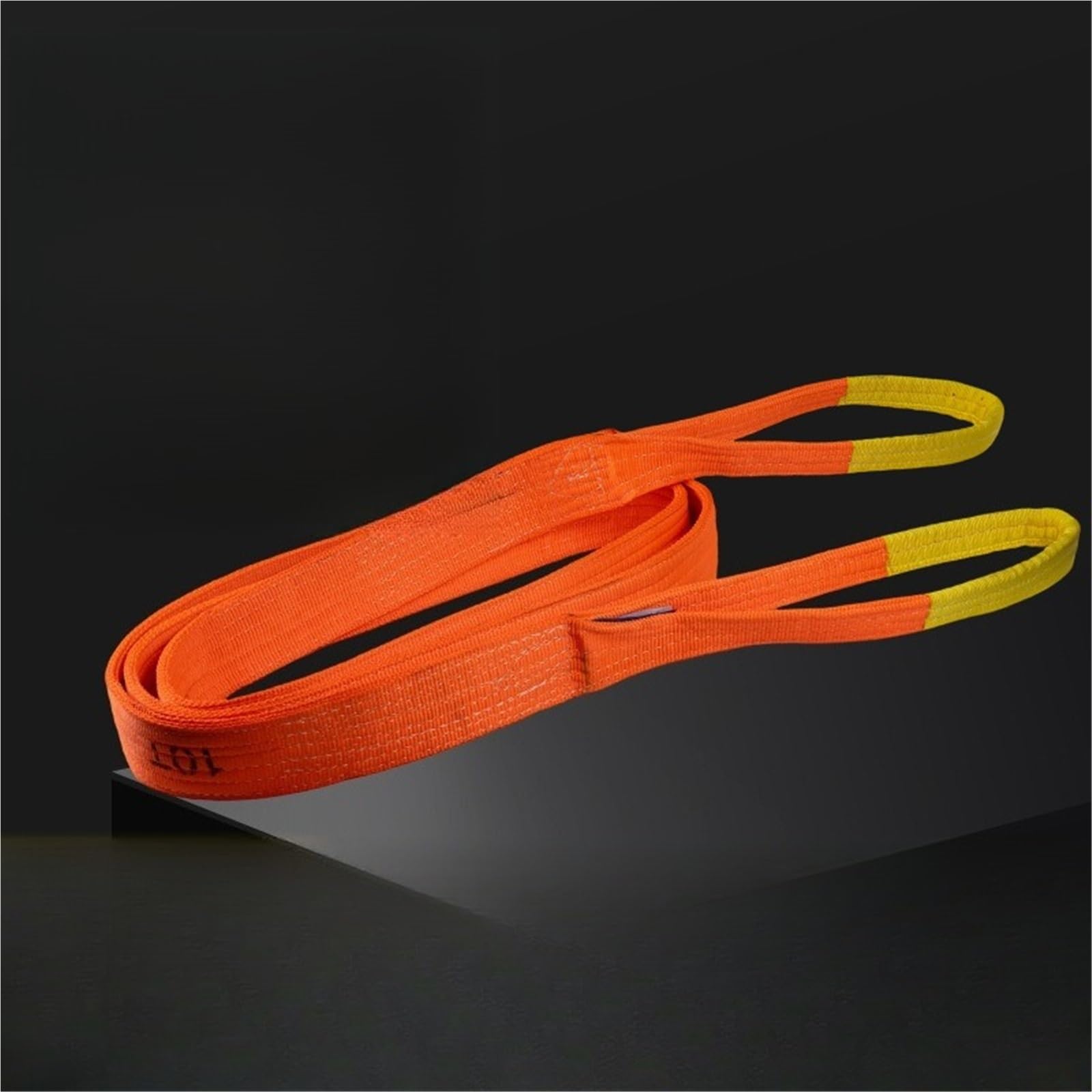 Bandschlingen Multi-Tonnen-Flachhebegurt, Industrieanhänger-Rigging-Gurt, Szeneneinsatz | 3T 100x6x0.9cm 1pcs