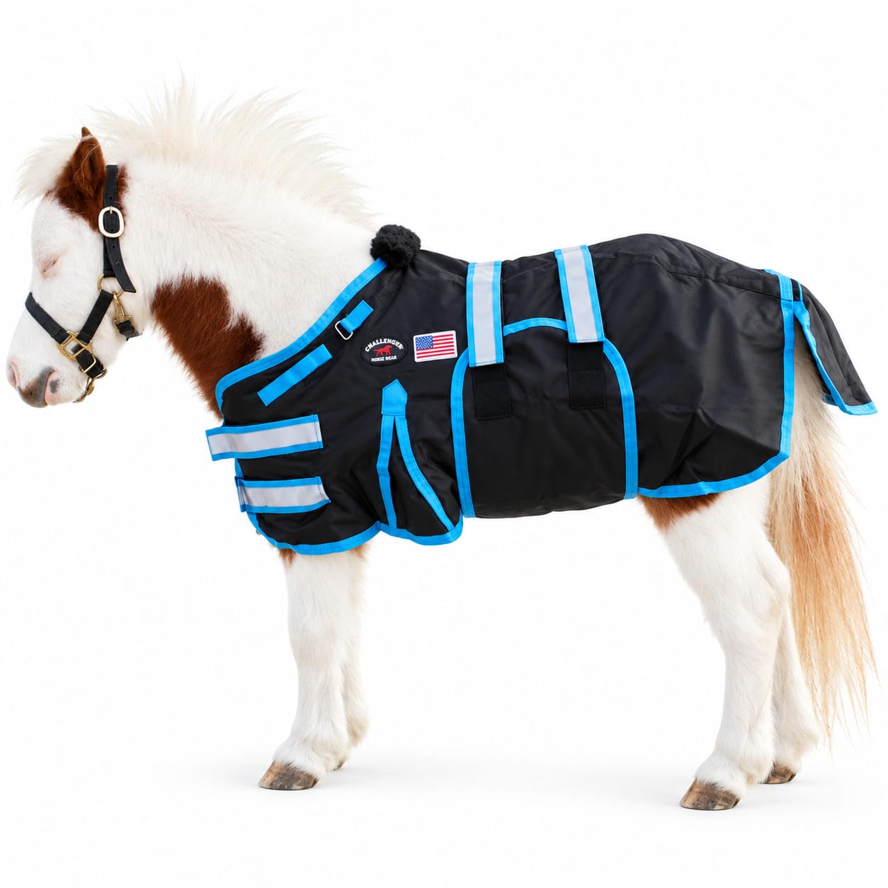 CHALLENGER 1680D Miniature Weanling Donkey Pony Horse Foal Winter Blanket