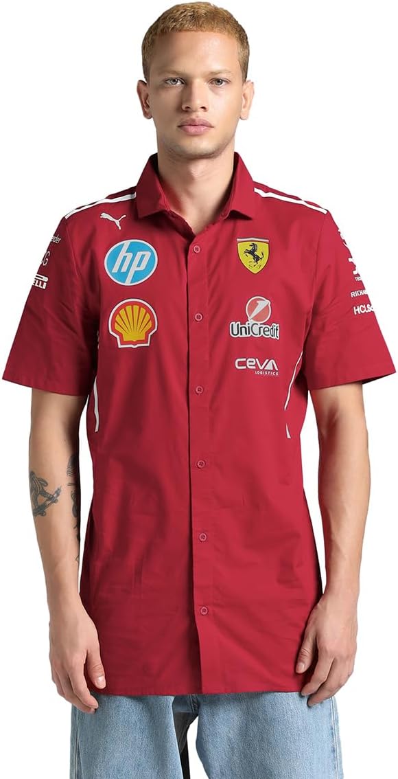 PUMA Scuderia Ferrari F1 Team Shirt 2025 - White