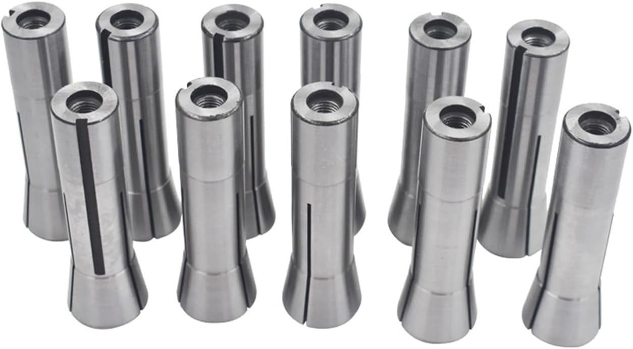 New 11 Pcs R8 Collet Set 1/8-3/4 Inch