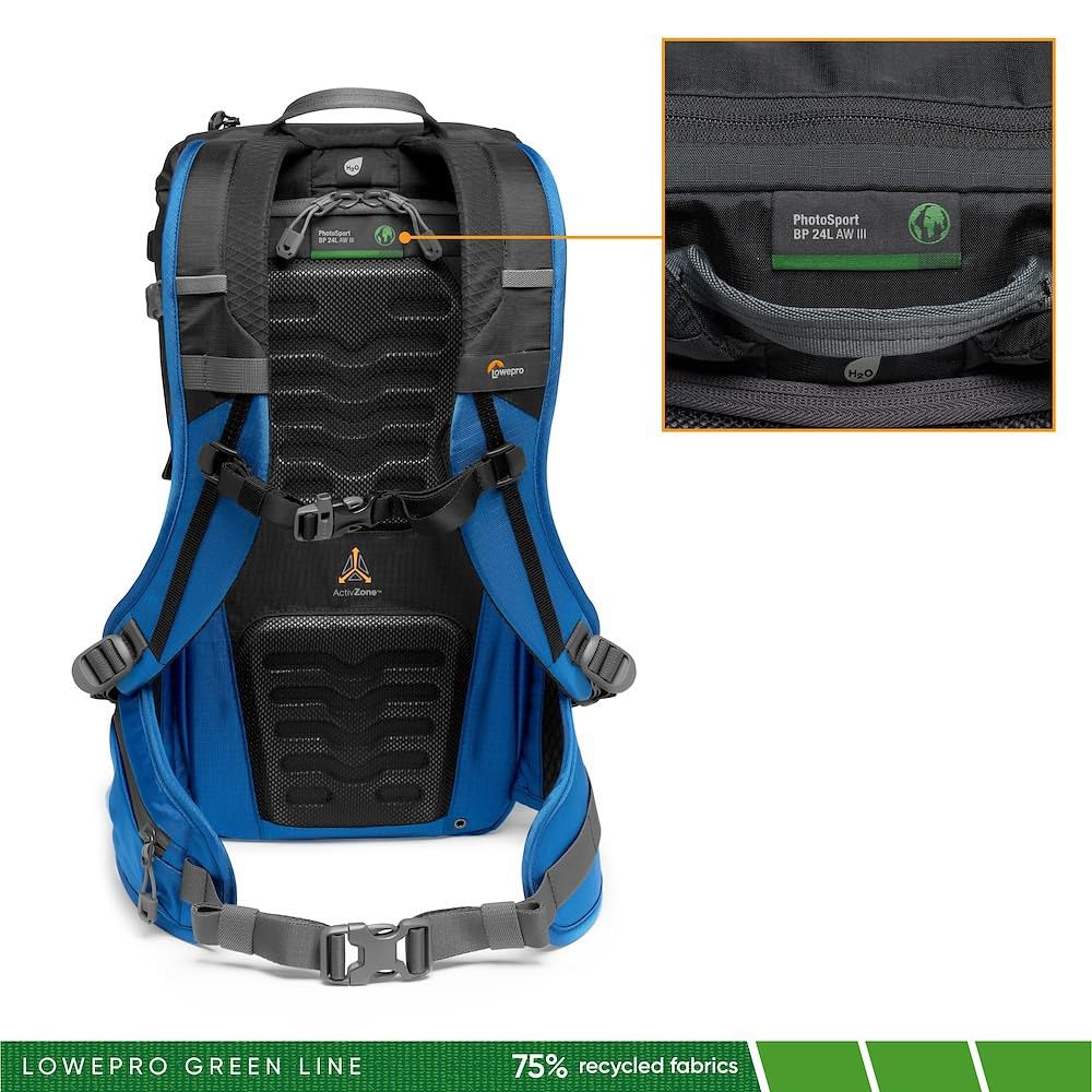 Lowepro PhotoSport BP 24L AW III, Mochila Tactica para Cámara Sin Espejo