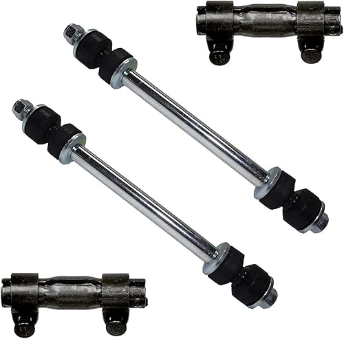 Miniatura 6 de Detroit Axle - Kit de suspensión delantera de 14 piezas para Dodge Ram 2WD 1994-1999 2500 3500, 4 rótulas, 2 barras estabilizadoras, 4 barras de