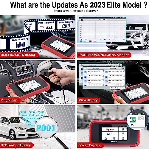 image for LAUNCH CRP123E OBD2 Scanner Engine Transmission ABS SRS Scan Tool,Code