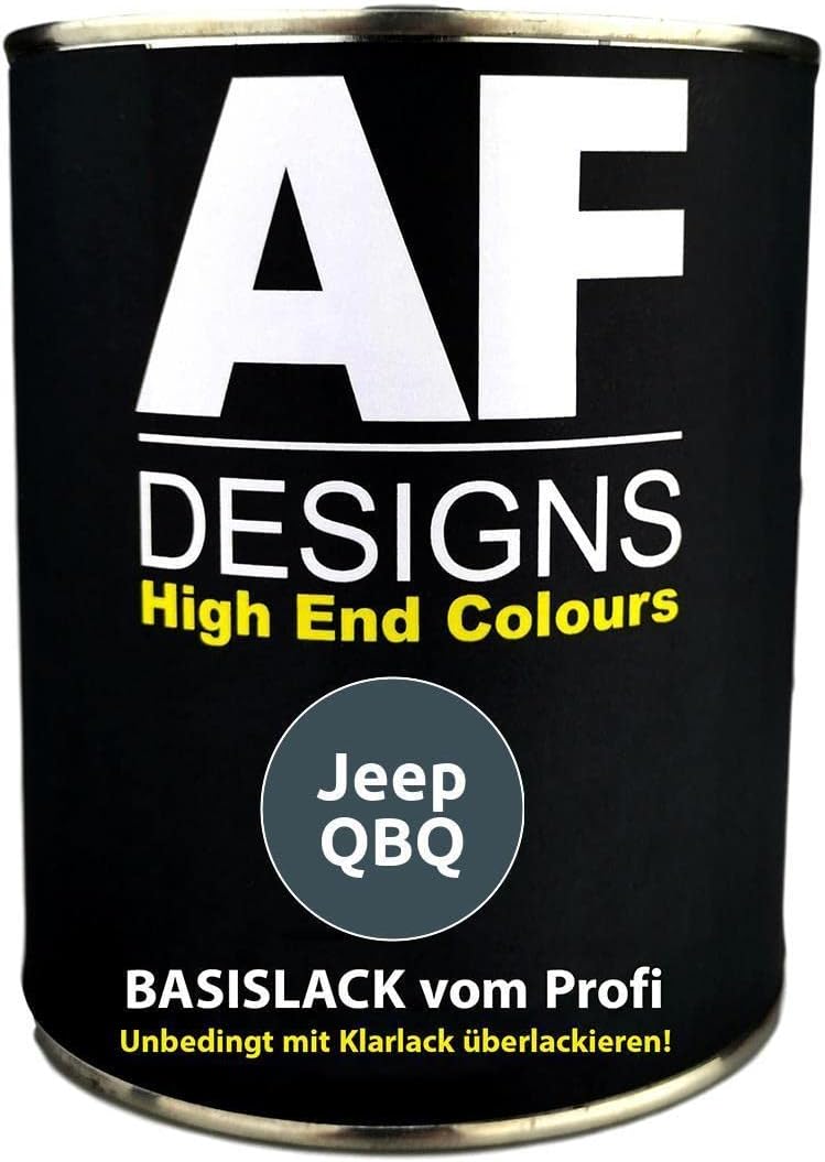 Alex Flittner Designs 250 ml Car Paint for Jeep QBQ Steel Blue Pearl