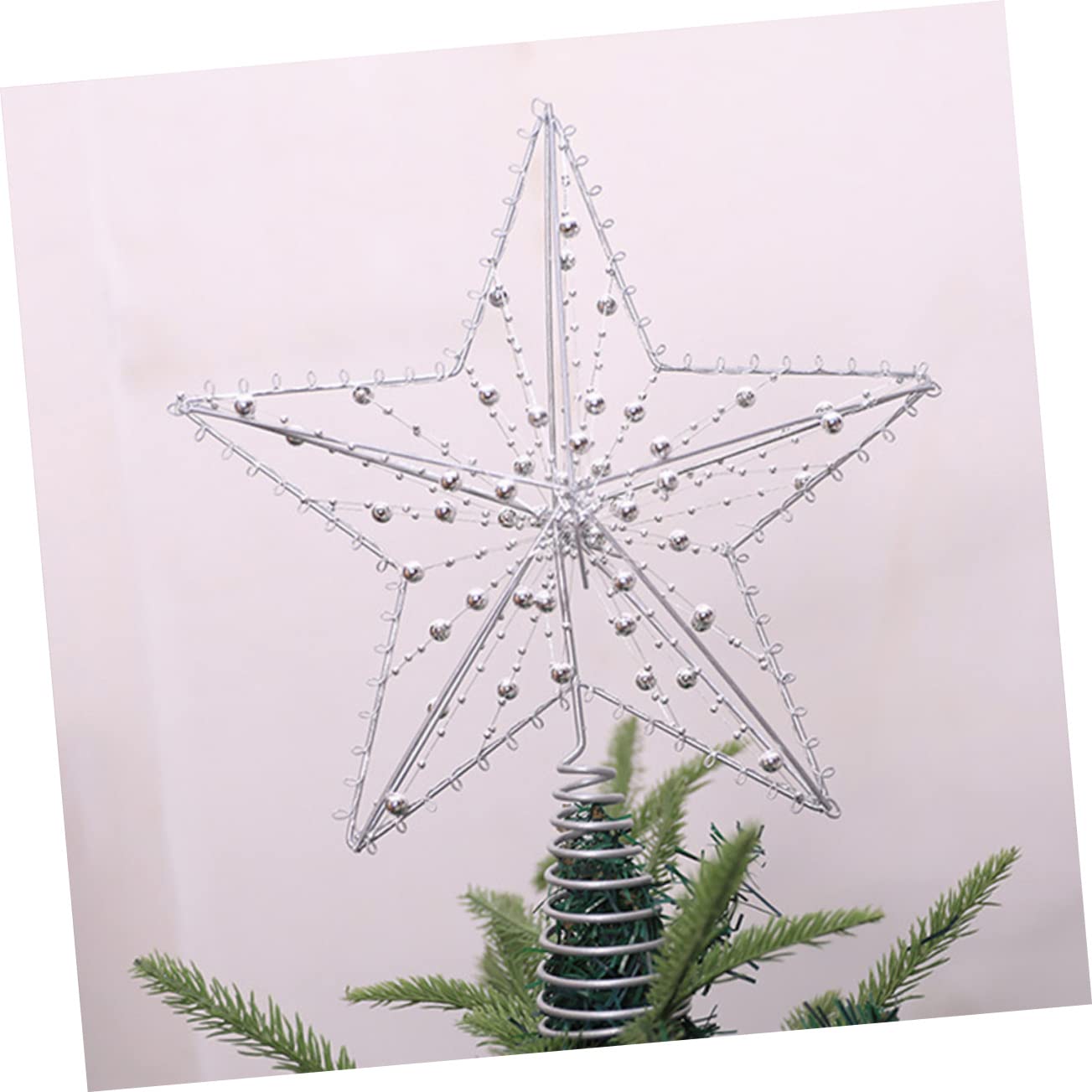 4 Pz Stella Superiore Dell'albero Puntale Per Albero a Forma Di Stella Ornamento Dell'albero Di Natale Cappello o Di Natale Ornamento a Di TOPBATHY