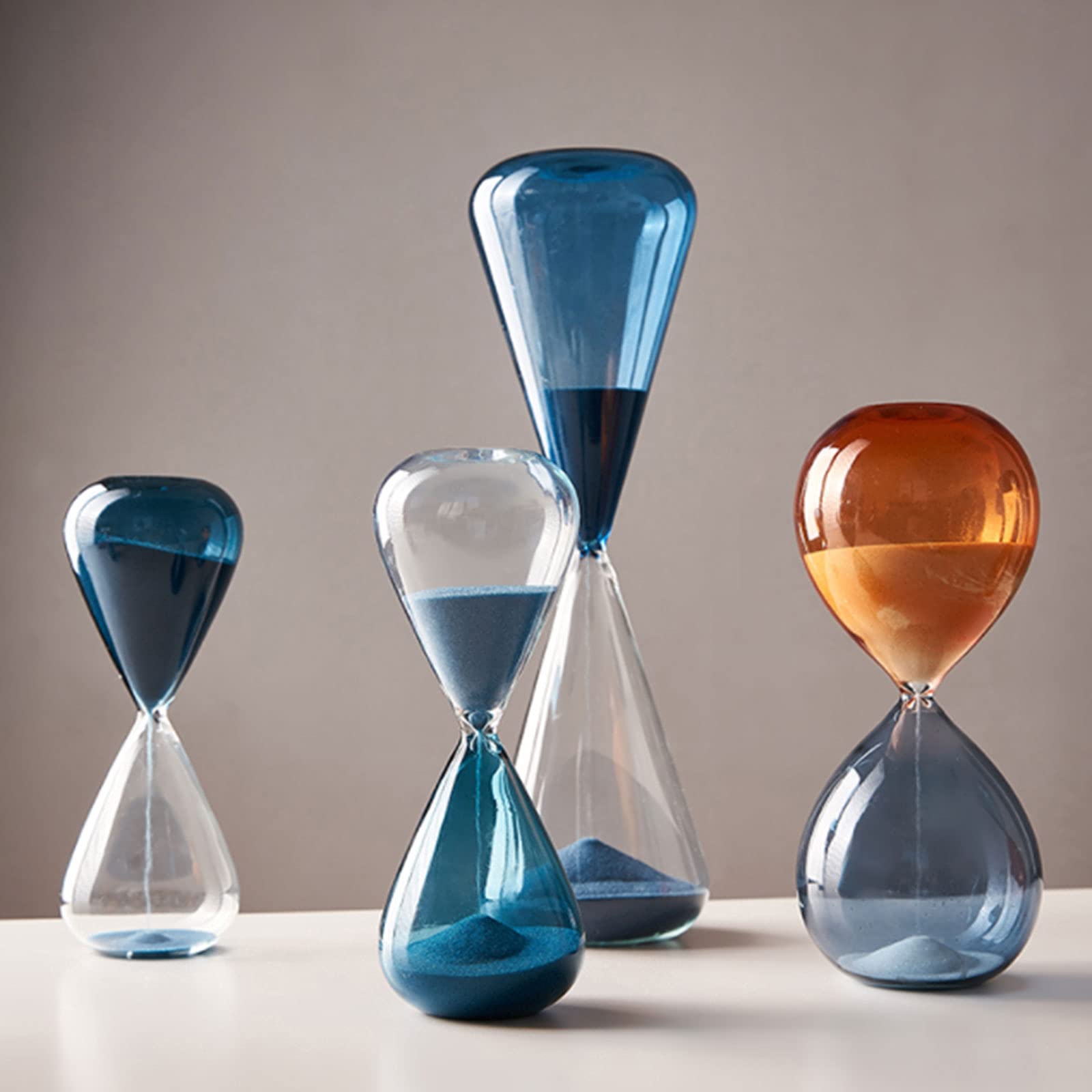 Sanduhr-Timer, Glasdekoration, Zeitmanagement-Assistent, einzigartiges kreatives Erinnerungsgeschenk