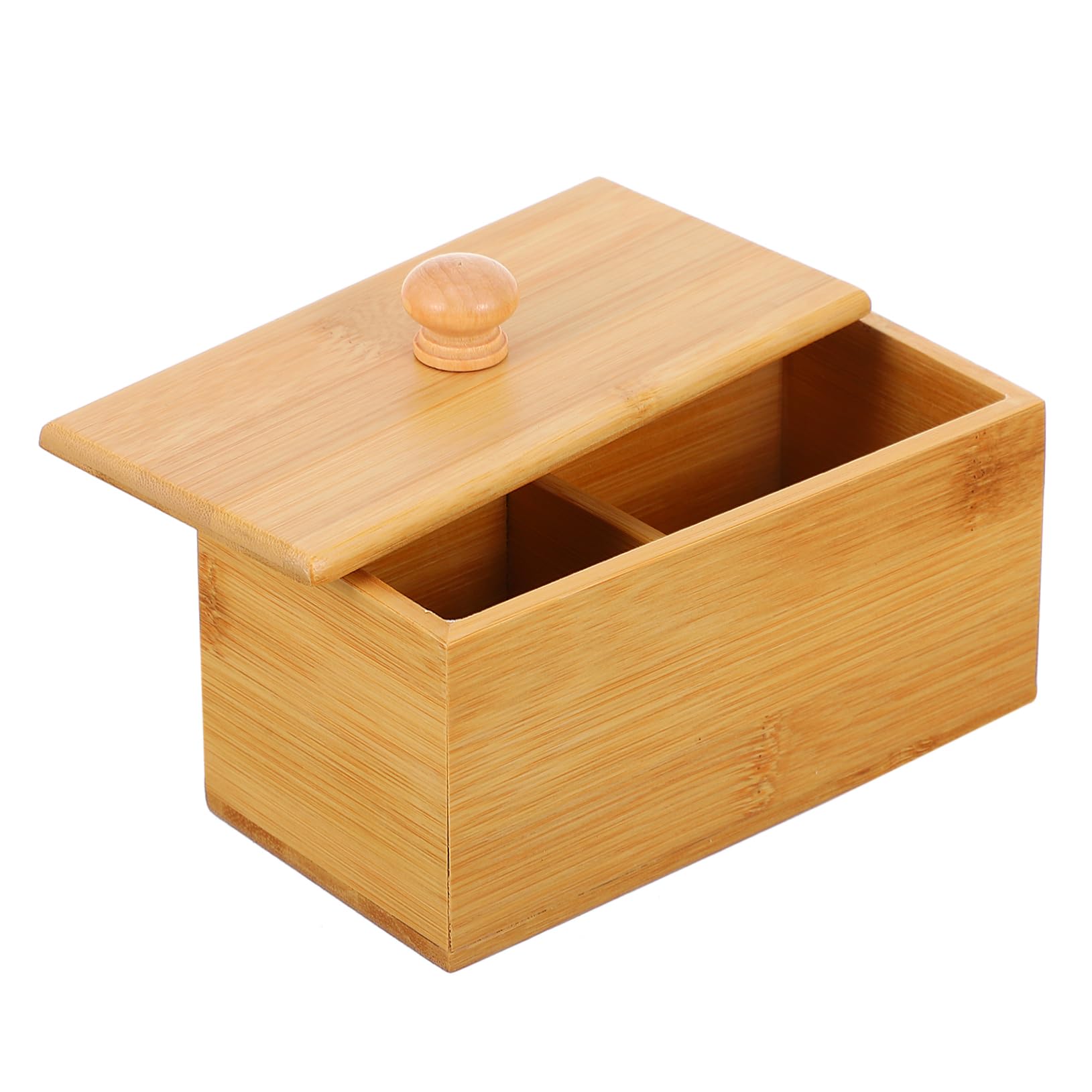 MAGICLULU Kreative Teebox mit Deckel und Zwei Fächern für Büro