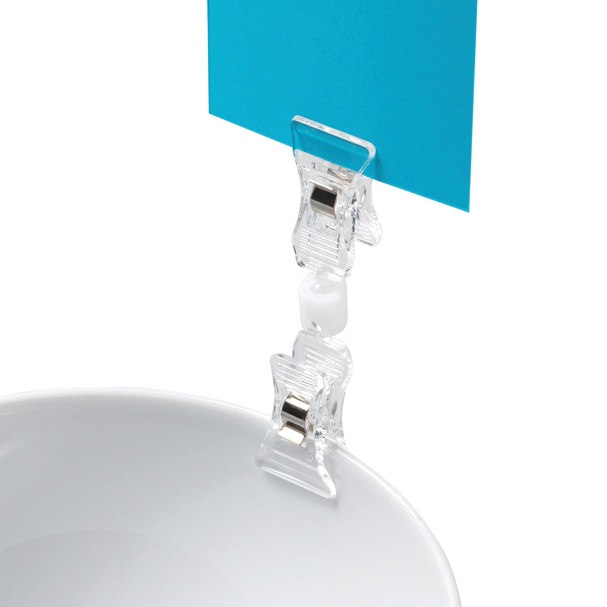 UNIPOS® Versagrip Schild Halter Clip, transparent