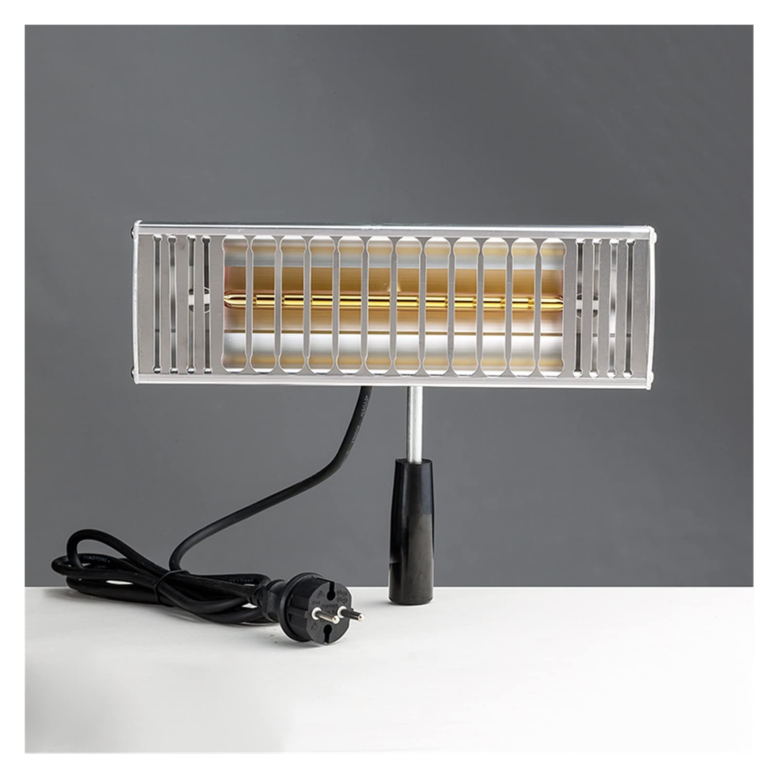 Pintura de secador infrarrojos 1000W Lámpara pintura portátil calefacción infrarroja lámpara curado mano Cuerpo coche for hornear Luz onda corta secado Herramienta automática Portátil(US)