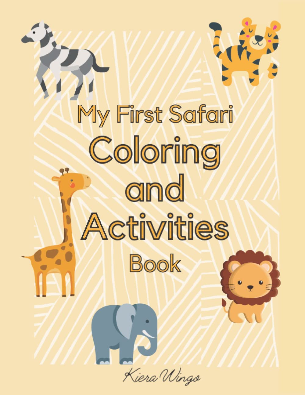 My First Safari Coloring and Activities Book