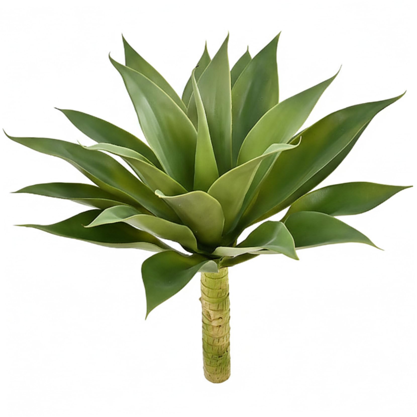 Tsawntd Faux Agave Plant, Artificial Agave Plant with Vibrant Green Leaves and Lifelike Details for Indoor Spaces Faux Artificial Outdoor