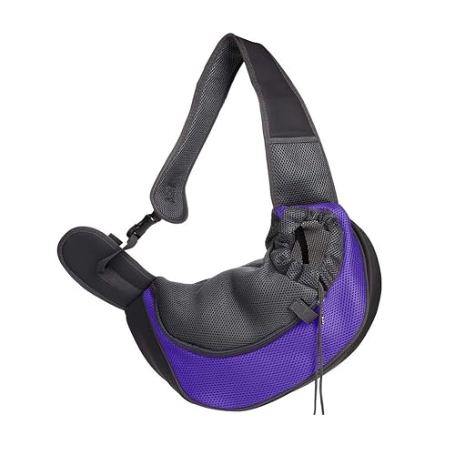 Homieco Mochila de Perros Gatos, Bolsa de Mensajero para Mascotas
