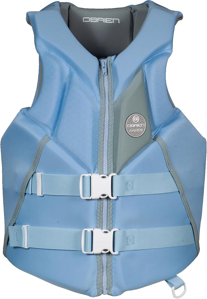 O’Brien Women’s Aviator Womens Life Jacket – Coast Guard & Transport Canada Approved, Flexible Panels, Lightweight, Secure Fit