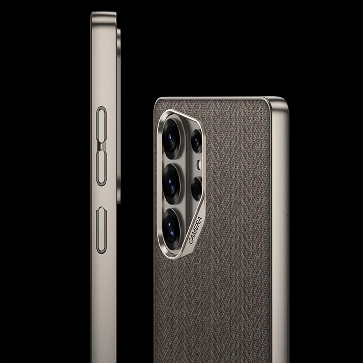 Shockproof Case for Samsung Galaxy S26/S26 Plus/S26 Ultra, Camera Protection Cover, Frosted Anti-Fingerprint Skin-Friendly Business Case(Gray,S26 Plus)