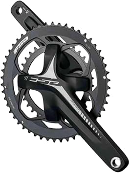 FSA Full Speed Ahead Omega Mega Exo Bike Crankset, All Black 170 | bike-cranksets-and-accessories