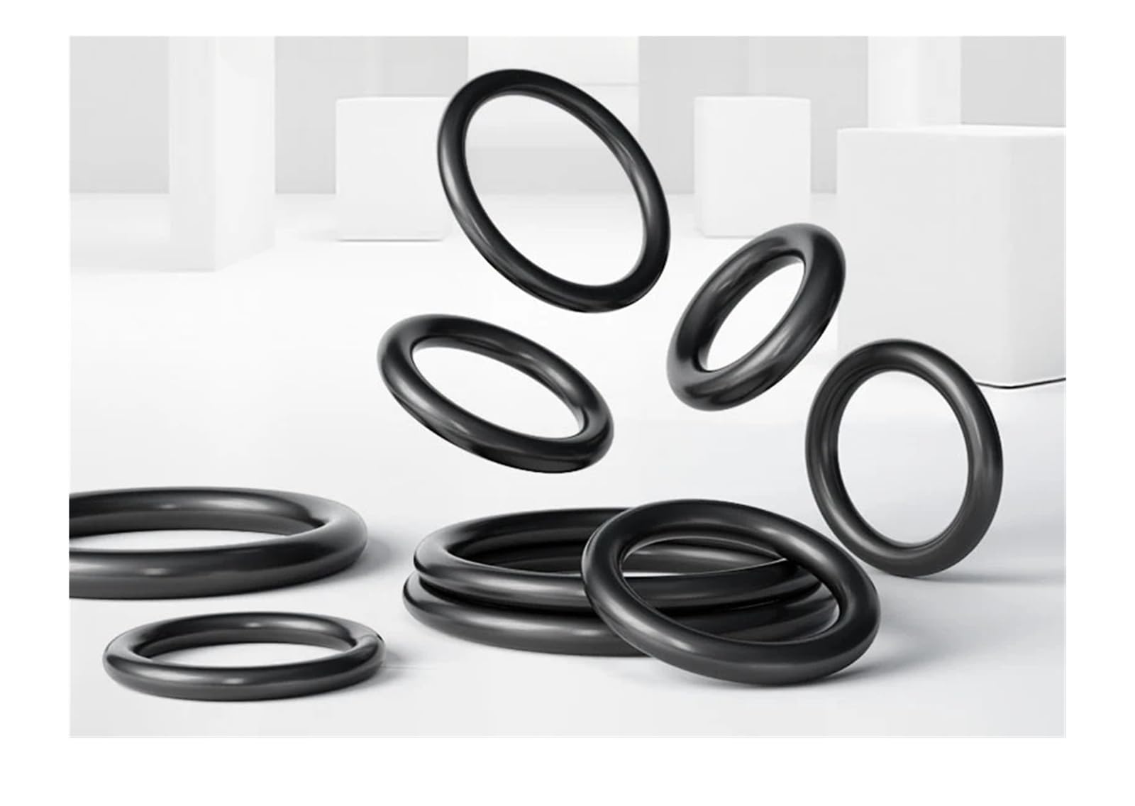 CS1,5 mm Wasserhahn-Dichtungsventil, Gummidichtung, Nitrilkautschuk, Sanitärdichtung, Druck, Ölbeständigkeit(OD 14mm(25Pcs))