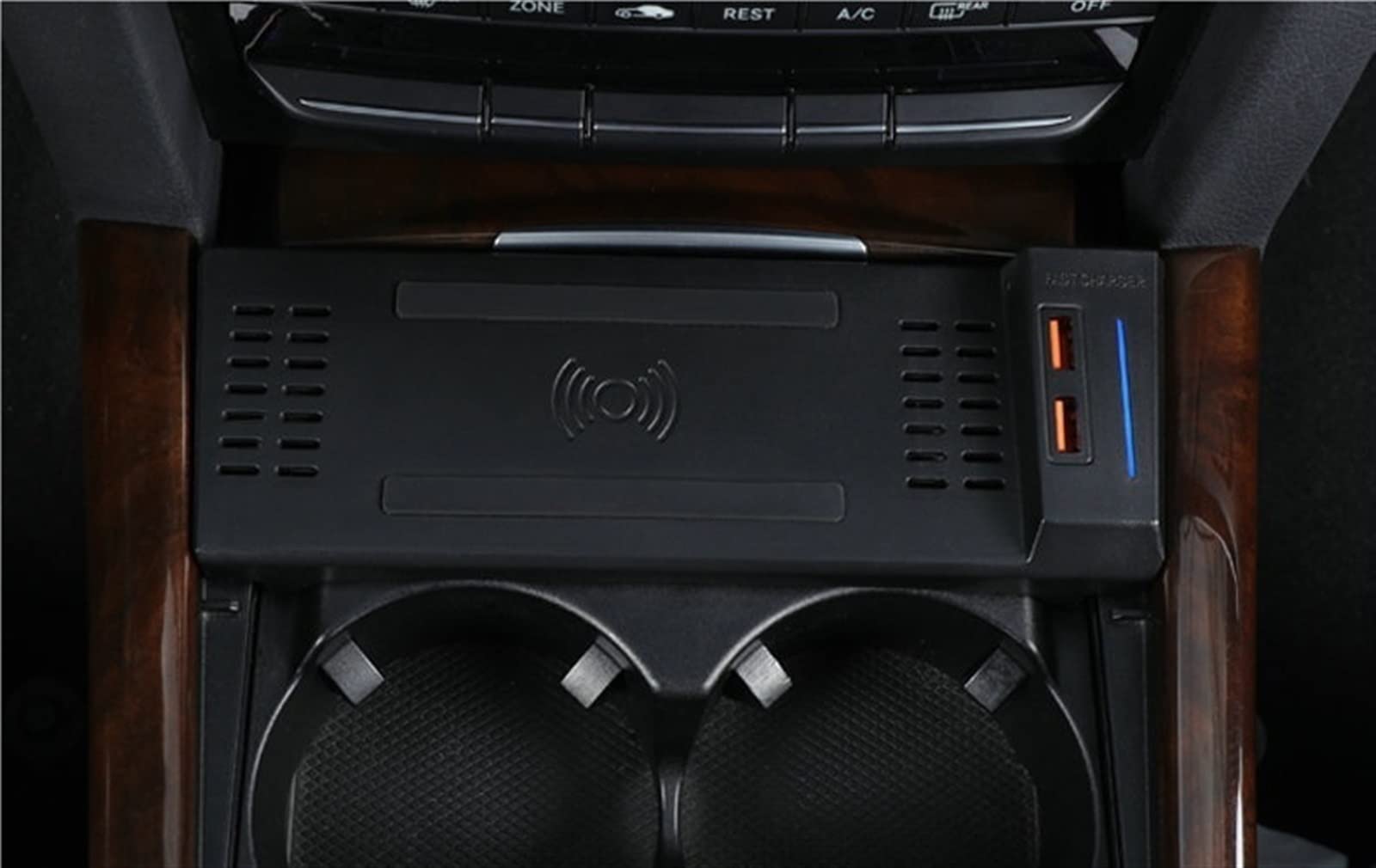 Szybkie ładowanie telefonu samochodowego Bezprzewodowa ładowarka QI 15 W, dla mercedes-benz, dla W212 E300 E260 E200 E-Class 2010 2011 2012 2013 2014 2015 Panel ładowania bezprzewodowego pojazd