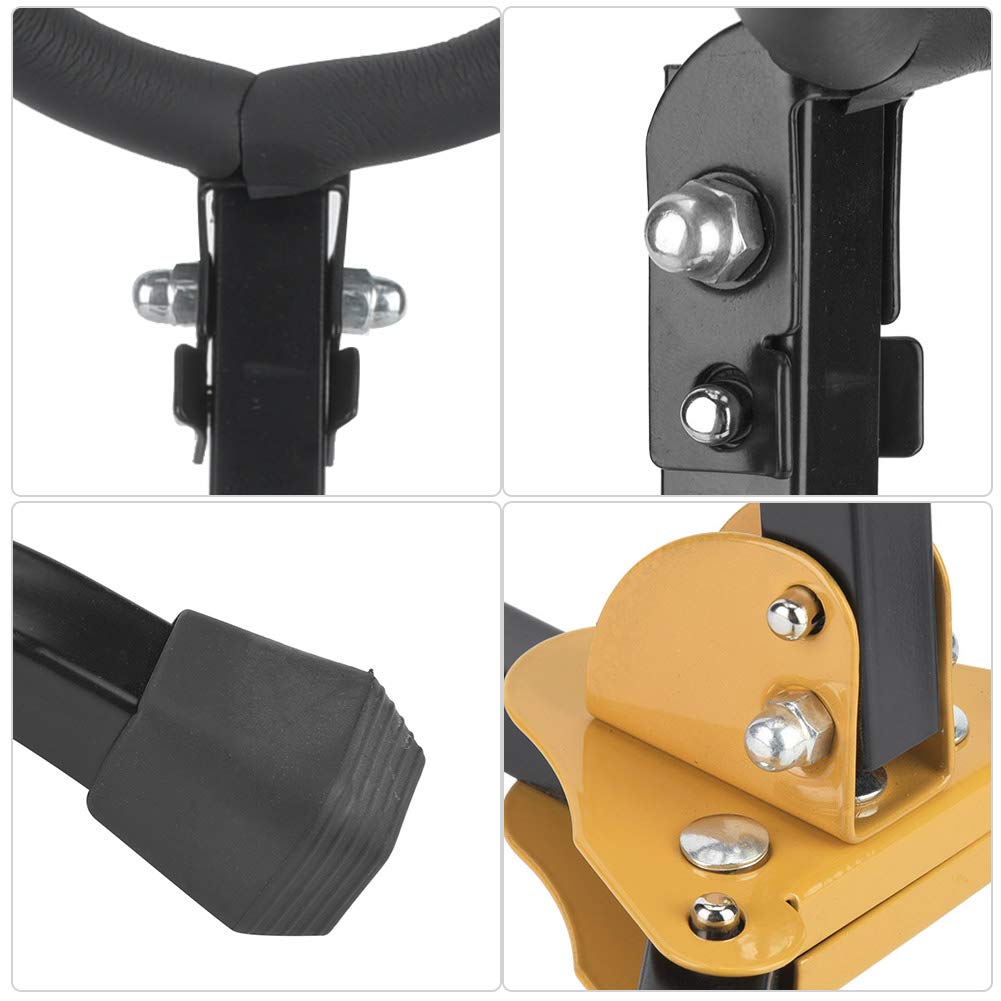 Faltbarer Saxophonständer,Saxophonständer Verstellbar Robustes Metall, Saxophone StandAlto Saxophone StandTenor Saxophon Ständer Rutschfest Tragbar für Saxophon Zubehör