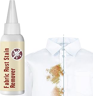 Fabric Rust Stain Remover,Clothes Rust Stain Agent,Strong Stain Rust Grime Remover,Fabric Clothing Rust Laundry Stain Agent,Clothing Cleansing Agent, Multi-Purpose Stain Agent 30/50/100ml