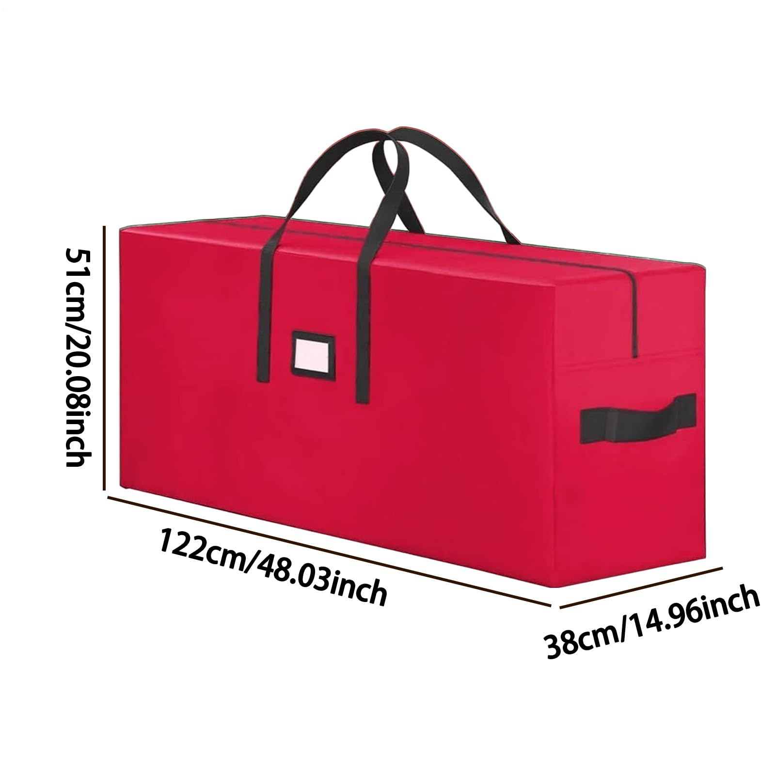 Sac de Rangement pour Sapin de Noël Sac Anti-déchirure Décorations | Housse Renforcée pour Arbre Artificiel Pour Guirlande, Extérieur, Université, Cuisine, Garage, Déménagement, Emballage,