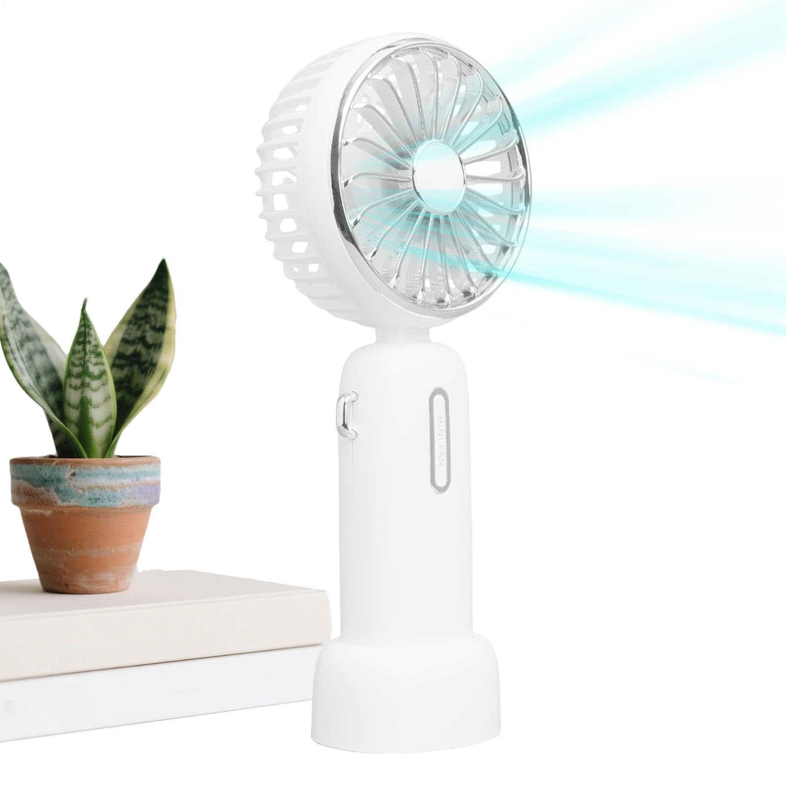 Ventilador de mano plegable para refrescar tus escapadas de camping y días de playa